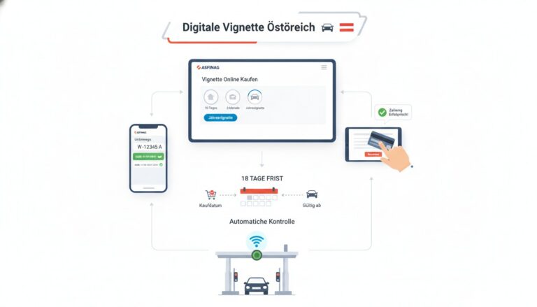 Digitale Vignette in Österreich: So kaufen und aktivieren Sie sie richtig
